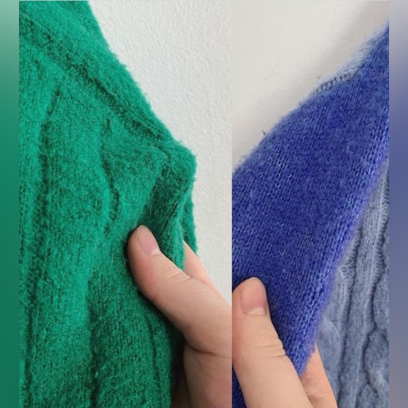 Colour Block Patchwork Sweater - Picture 4 of 4